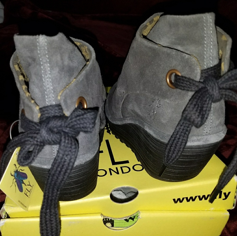 FLY London Women Sueade Ankle Boots